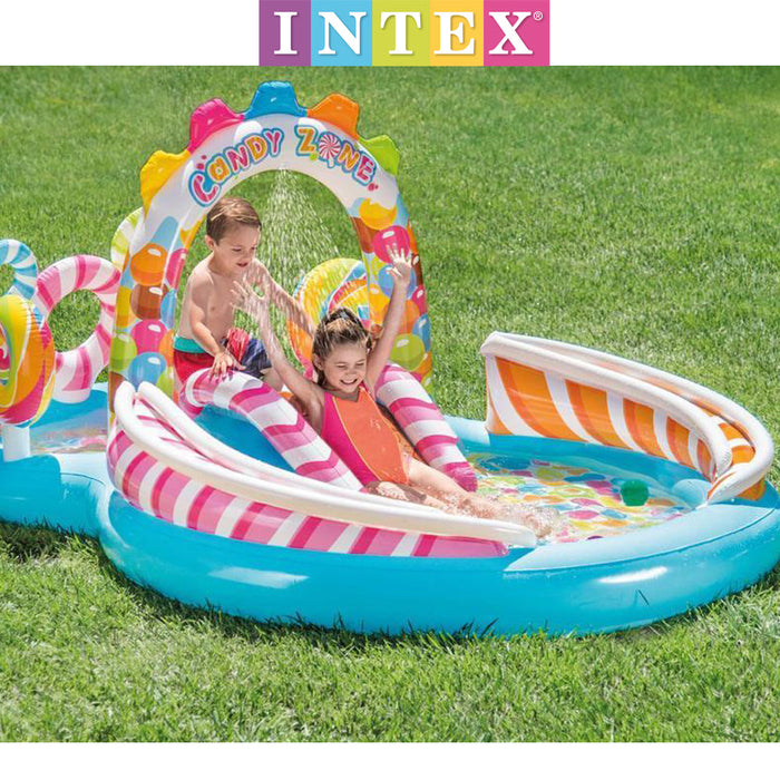 INTEX Candy Lollipop Zone Play Centre Pools Outdoor Toys Water Kids Fun