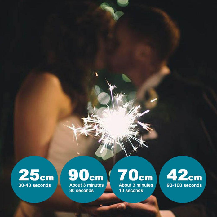 90cm Large Sparklers Party Sparkler For Birthdays Party Parties Wedding Low Smoke Gold Sparklers