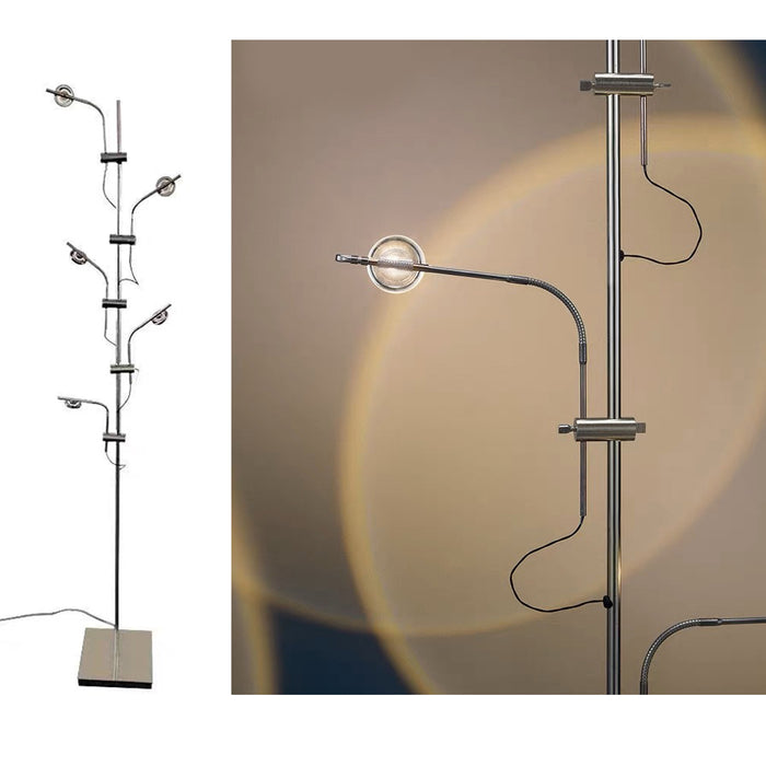 Aegean LED Floor Lamp Warm Light / Nutruel Light adjustable light angle AU