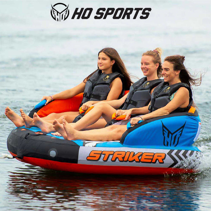 HO Sports Striker 3 Towable Weight Capacity 231kg 3 Person With Rope & 12V Pump