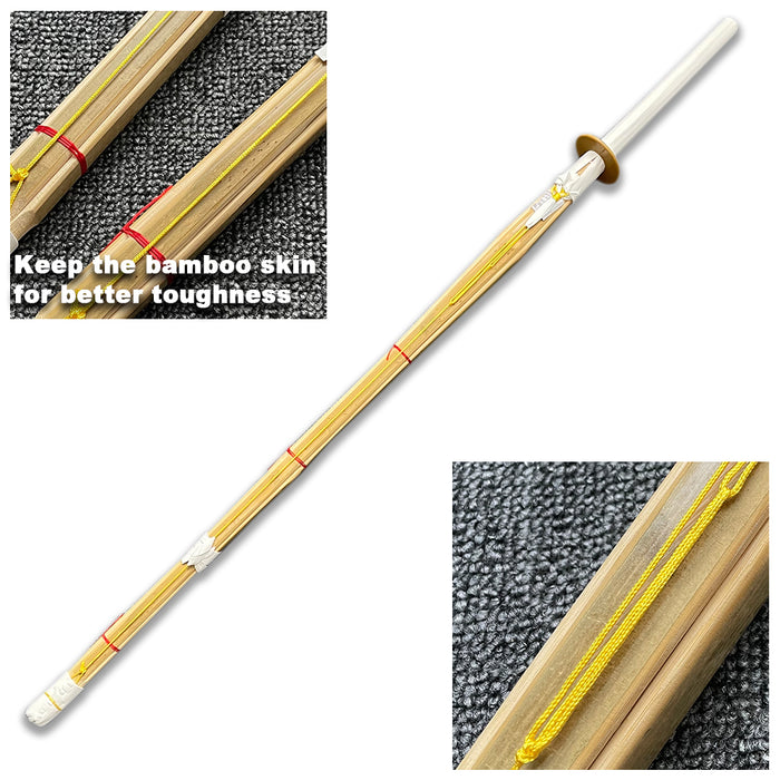 100/120cm Kendo Shinai Bamboo Katana Sparing Japanese Practice Training Sword AU STOCK