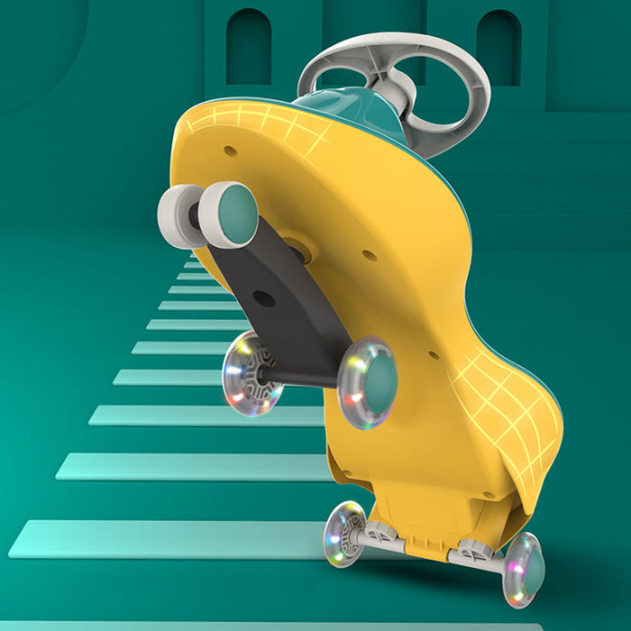 Glide Walker Swing Car Twist Car Ride On Toy  Italian Designer For Children Outdoor 6 Colours