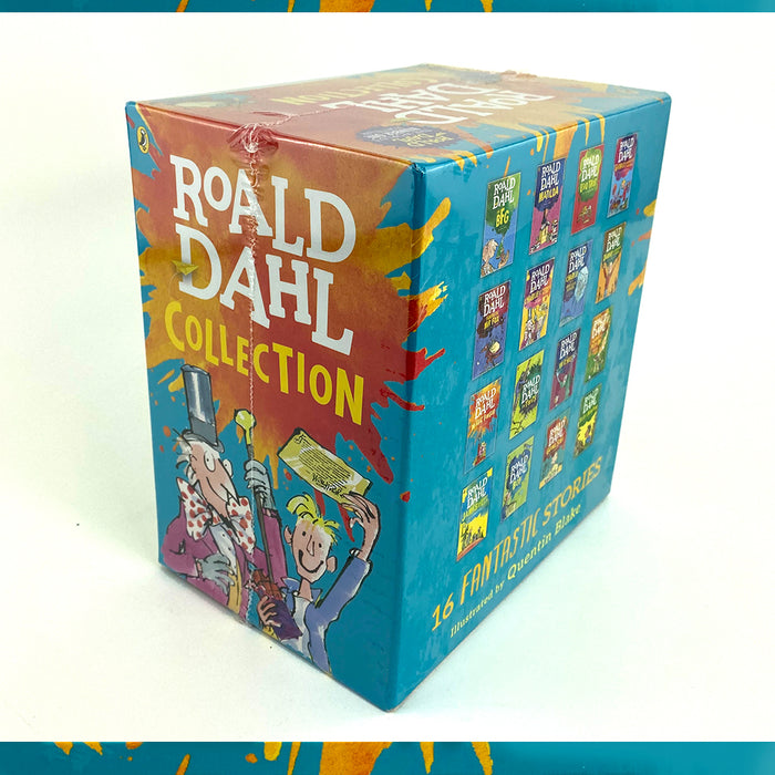 ROALD DAHL 16 Fantastic Stories New Collection 15+1 Books Box Set