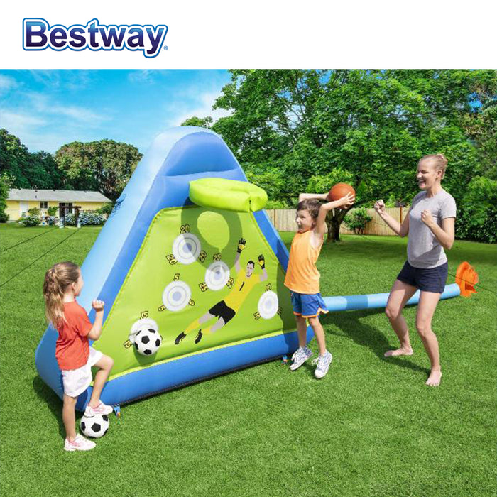 Bestway Inflated Outdoor Target 3 Activity Soccer Basketball Sport Play Board