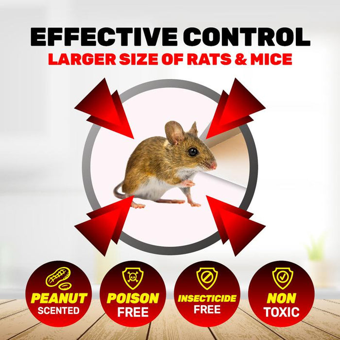 Mouse Rat Mice Sticky Traps Pad  Board Rodent Mouse Snare Catcher Board