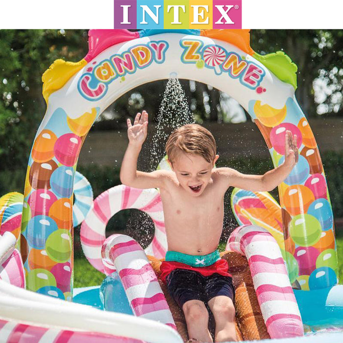 INTEX Candy Lollipop Zone Play Centre Pools Outdoor Toys Water Kids Fun