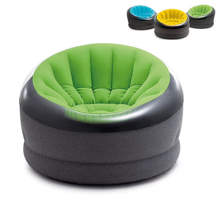 INTEX Empire Chair Inflatable Lounger Sleeping Sofa Portable & Dorm Lounge Seat