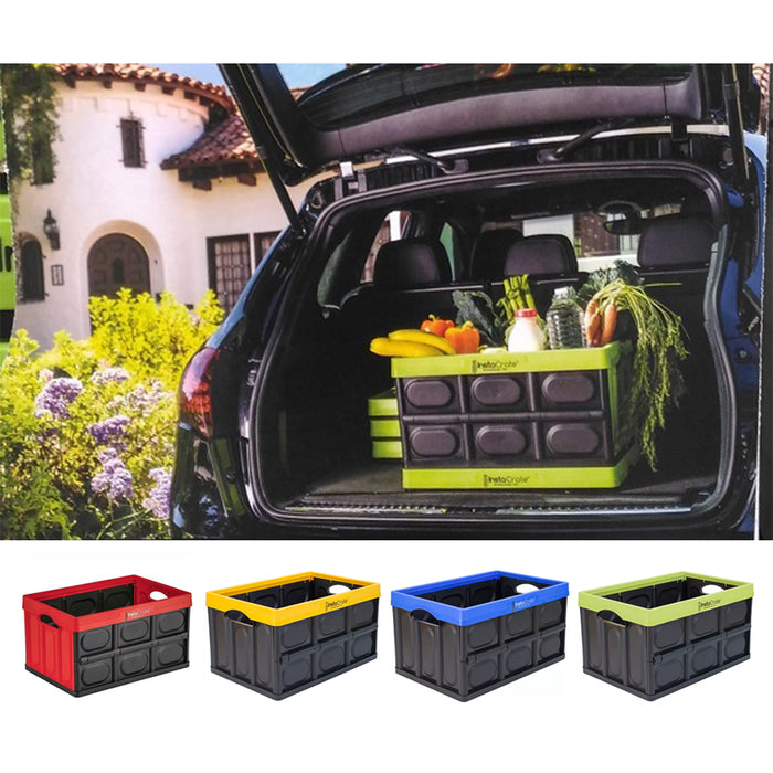 Archive Box 46L InstaCrate Collapsible Crate Car Storage Container folding AU