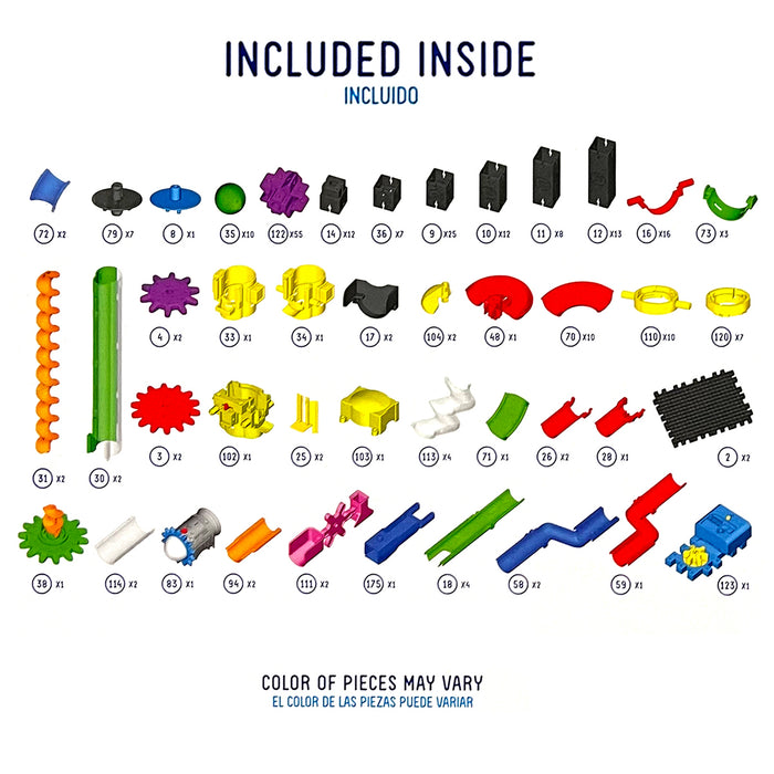 Techno Gears Marble Mania Cosmic Craze Ages 8+ Toys STEM Building Kit For Kids AU