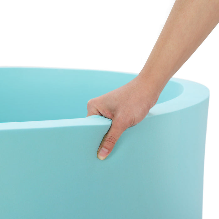 Keezi Kids Ball Pit 90x30cm Ocean Foam Play Pool Barrier Toys Children Blue