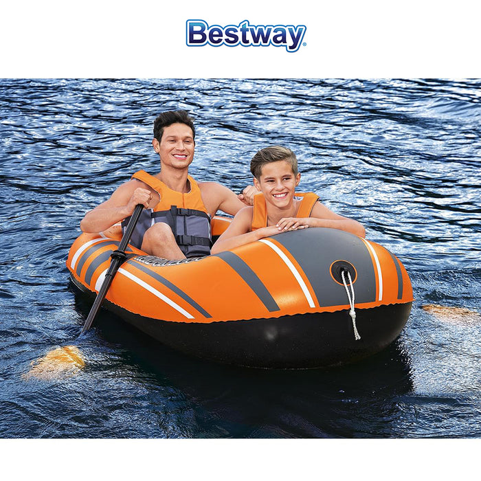 Bestway HydroForce Kondor 2000 Family Fun Summer Inflatable Boat Kids Lake Toys