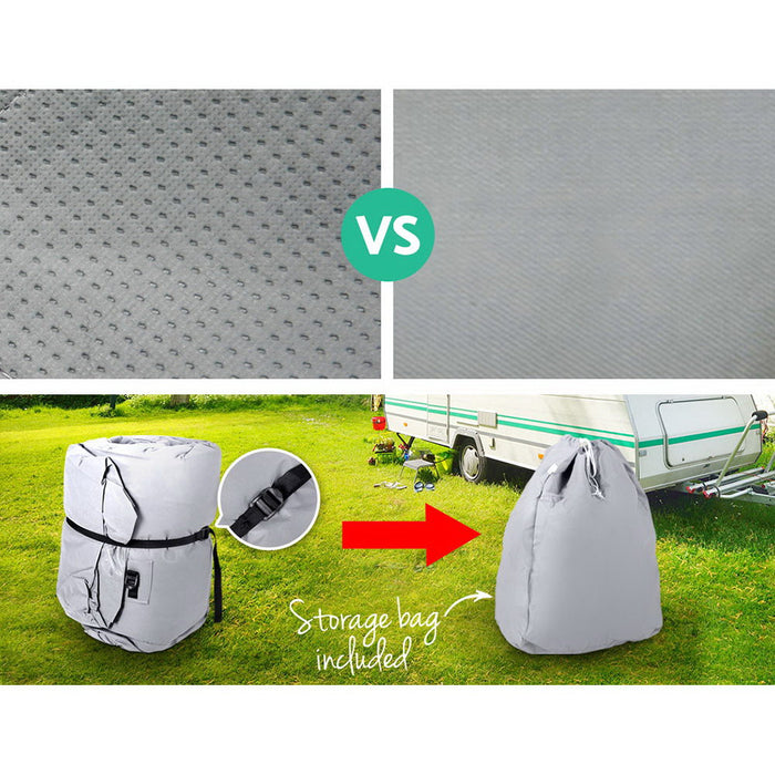 14-16ft Caravan Cover 4 Layer UV Campervan  Water Resistant