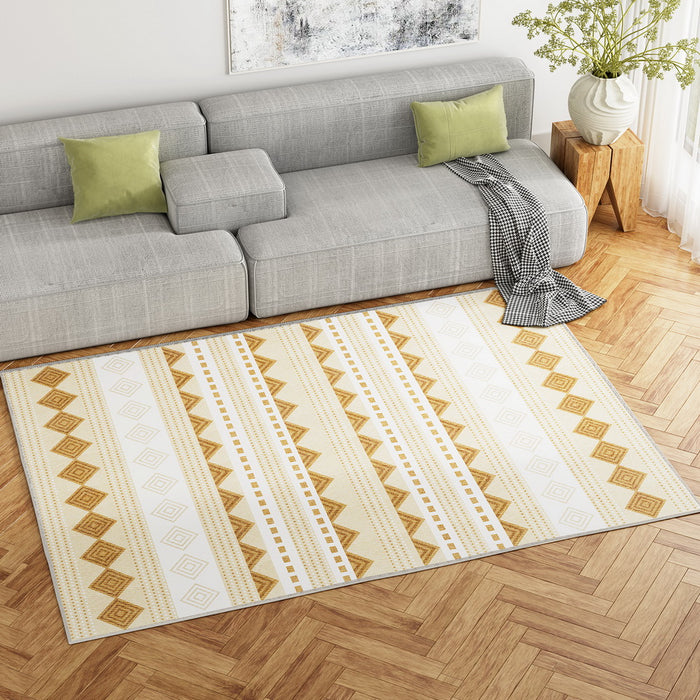 Artiss Rug 160x230cm Area Rug Washable Mat Large Carpet Soft Short Pile Ella