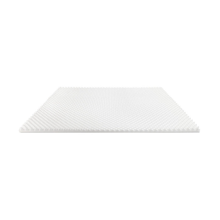 Giselle Bedding Foam Mattress Topper Egg Crate 5cm Double