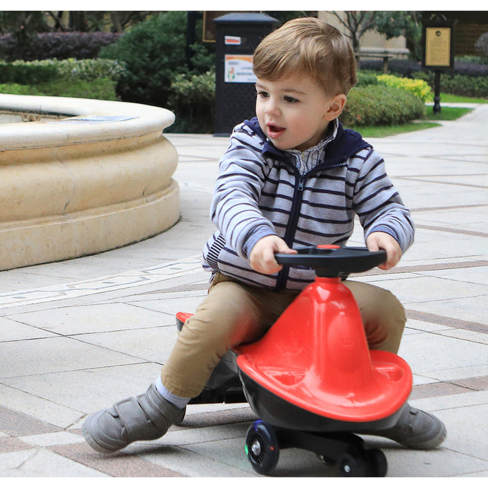 Twist Car New Colour Flash Wheels For Children Swing Car Ride On Toy