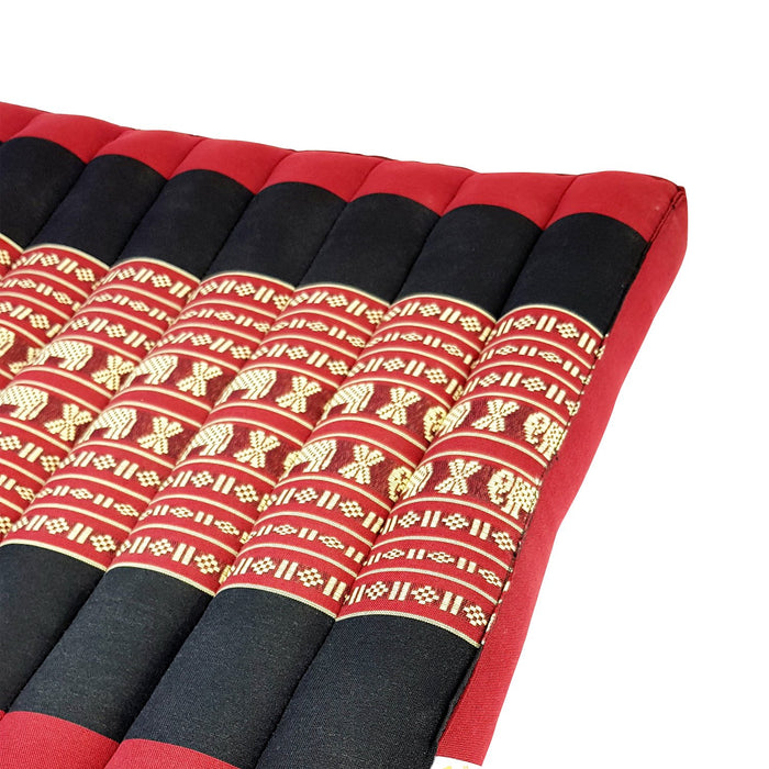 Thai Red Elephent Kapok Cotton Handmade Handmade Thailand Meditation Cushion Yoga Seat