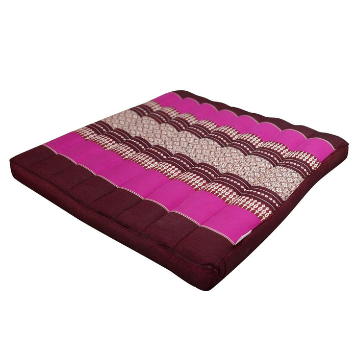 Thai Pink Kapok Cotton Handmade Handmade Thailand Meditation Cushion Yoga Seat