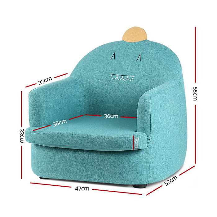 Kids Sofa Toddler Couch Lounge Chair Children Armchair Fabric Furniture