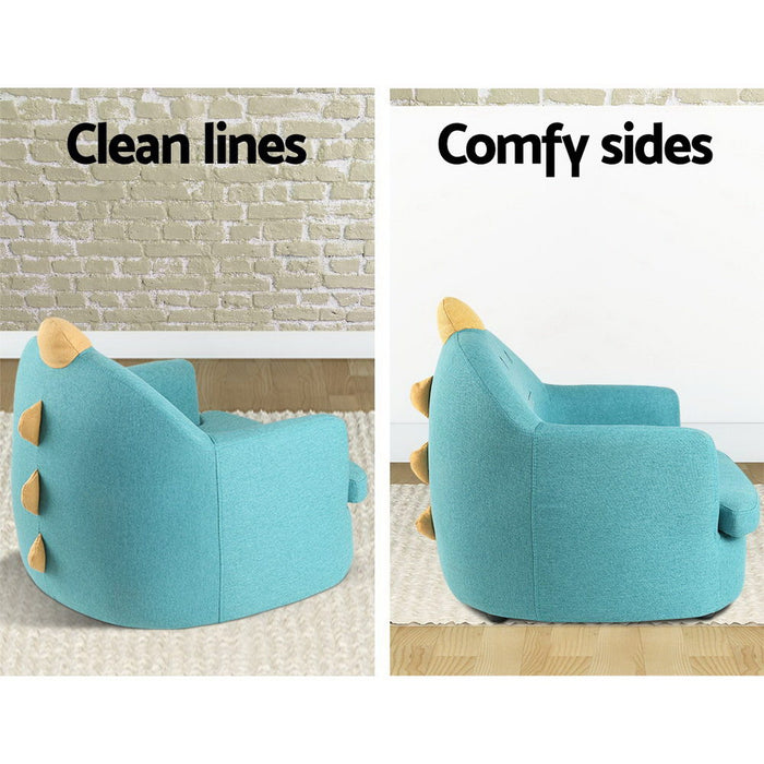 Kids Sofa Toddler Couch Lounge Chair Children Armchair Fabric Furniture