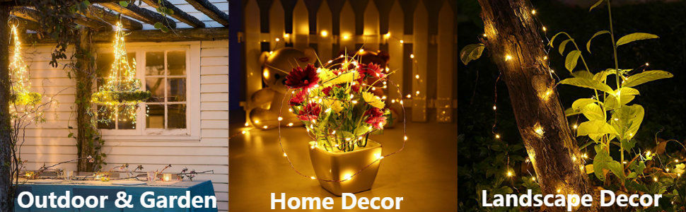 200 Waterproof LED Solar Fairy Light Outdoor With 8 Lighting Modes For Home Garden And Decoration