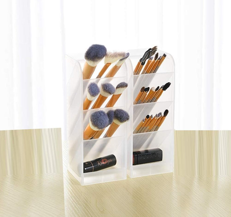 2 Pack Desktop Storage For Office And School Clear Colors
