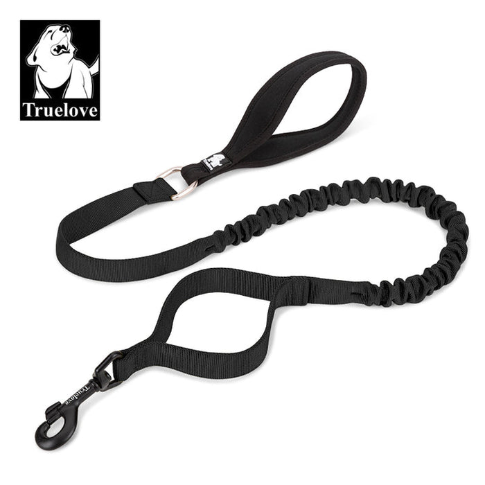 Truelove Pet  Nylon Dog Lead With Handle Military leash black - M