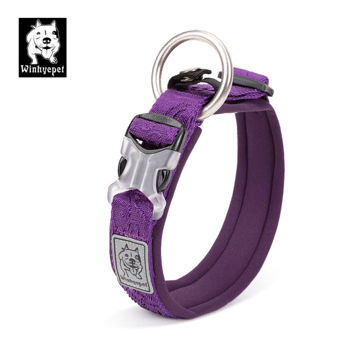 Truelove Front Range Outdoor Handle Puppy Dog Whinhyepet Collar purple - 3XL
