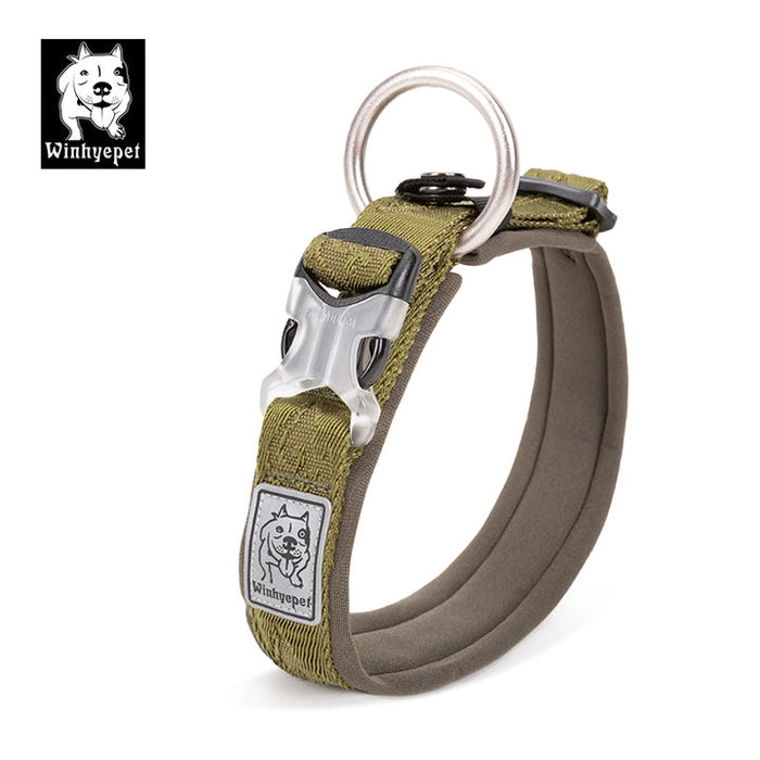 Truelove Front Range Outdoor Handle Puppy Dog Whinhyepet Collar army green -3XL