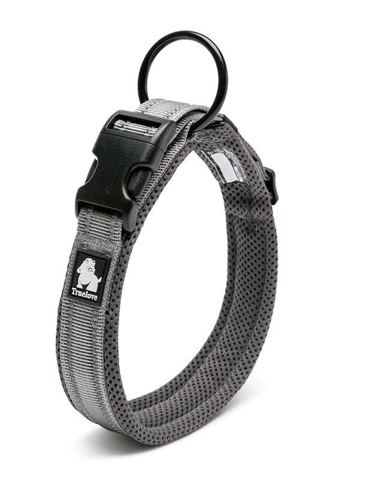Truelove Front Range Outdoor Handle Puppy DogHeavy Duty Reflective Collar Grey XS