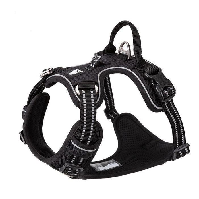 Truelove Adventurer Dog Doggie Adjustable No Pull Harness Black S