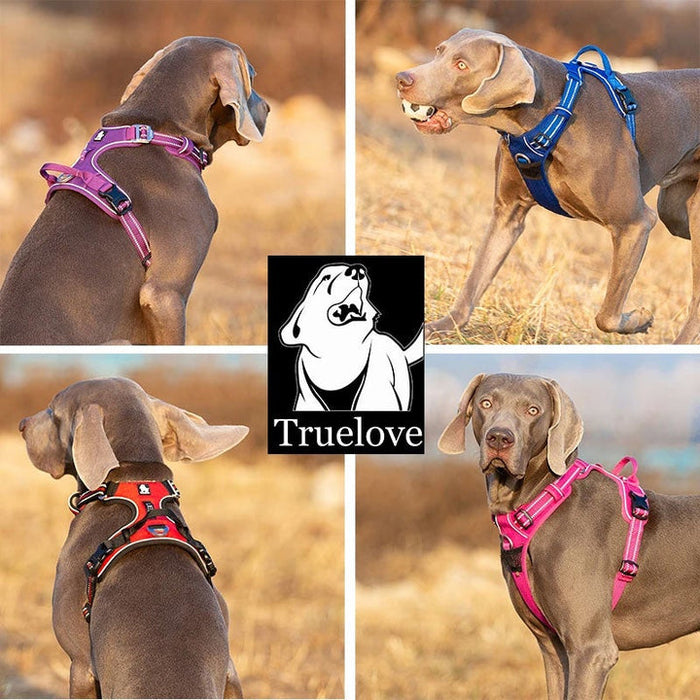 Truelove Adventurer Dog Doggie Adjustable No Pull Harness Brown M
