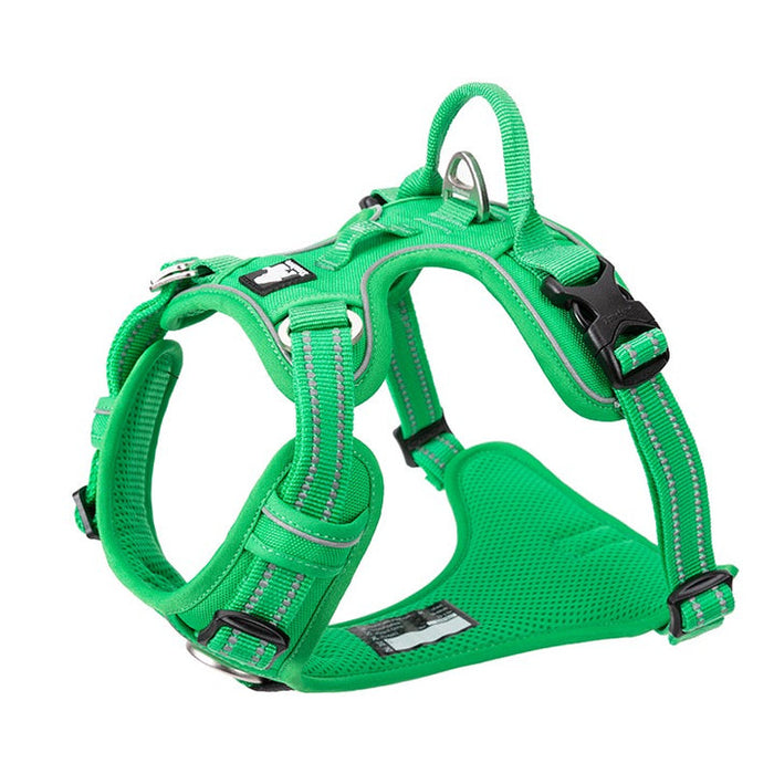Truelove Adventurer Dog Doggie Adjustable No Pull Harness Green S