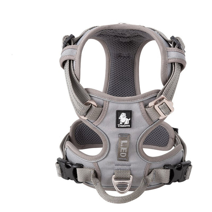 Truelove Adventurer Dog Doggie Adjustable No Pull Harness Grey S