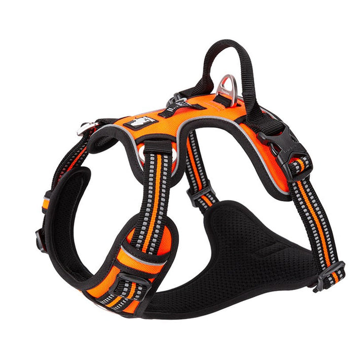 Truelove Adventurer Dog Doggie Adjustable No Pull Harness Orange S