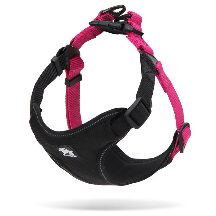 Truelove No-Pull Dog Sleek Sports  PuppyUrban Harness Black/Pink L