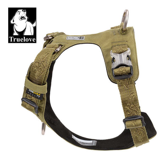Truelove No-Pull Dog Sleek Sports  Puppy Lightweight Harness Army Green 2XS