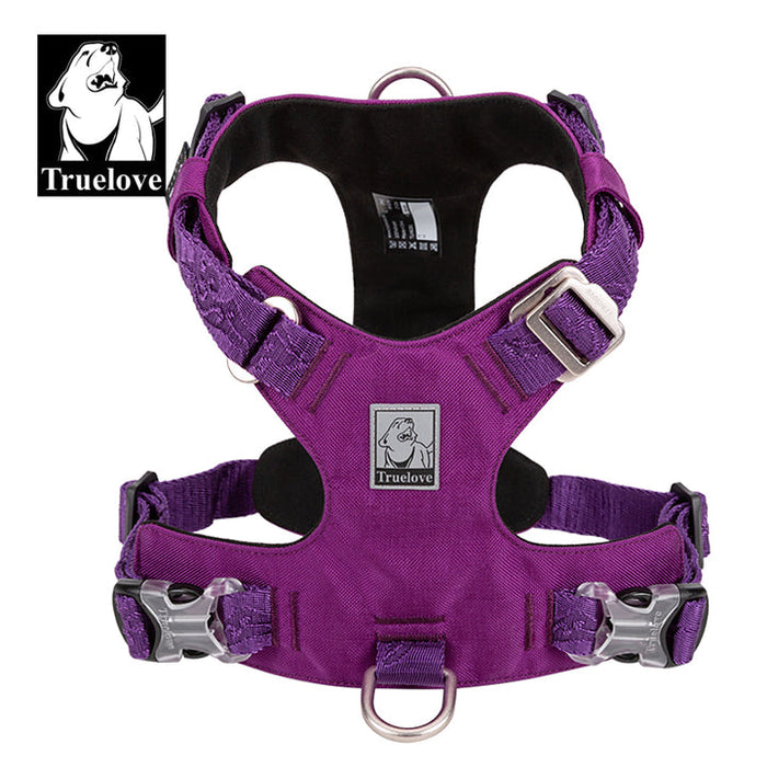 Truelove No-Pull Dog Sleek Sports  Puppy Lightweight Harness Purple 2XS