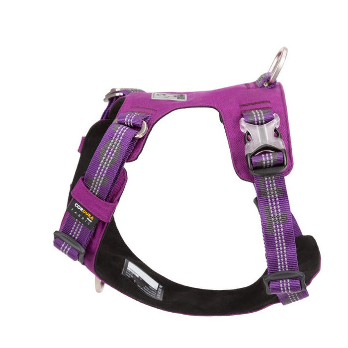 Truelove No-Pull Dog Sleek Sports  Puppy Lightweight 3M reflective Harness Purple XL