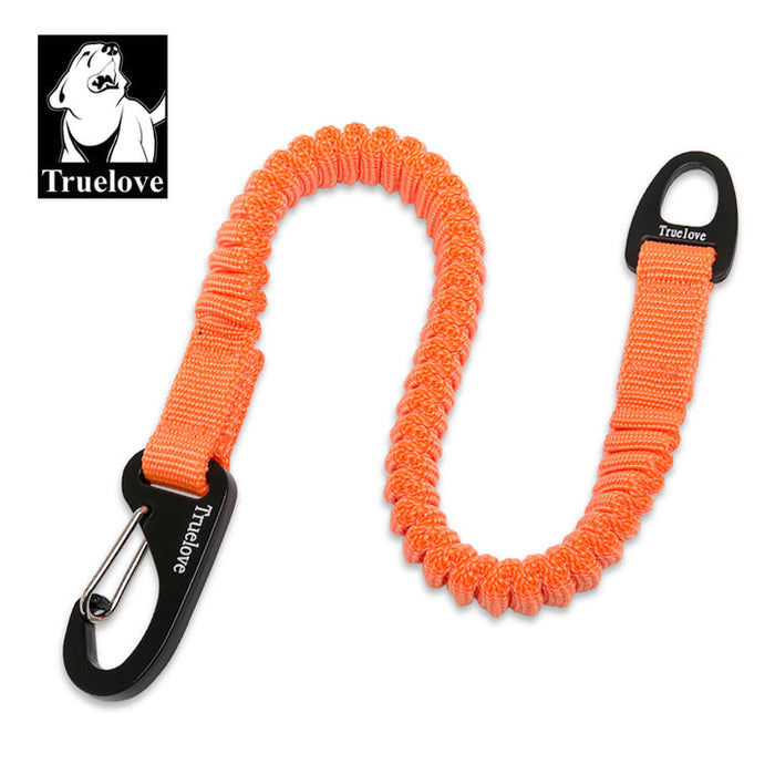 Truelove Leash Rope For Dog Collar Retractable Bungee Extension For Leash Orange L