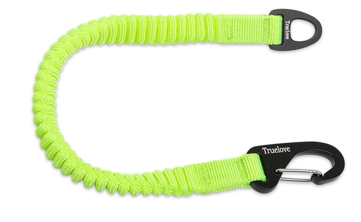 Truelove Leash Rope For Dog Collar Retractable Bungee Extension For Leash Neon Yellow L