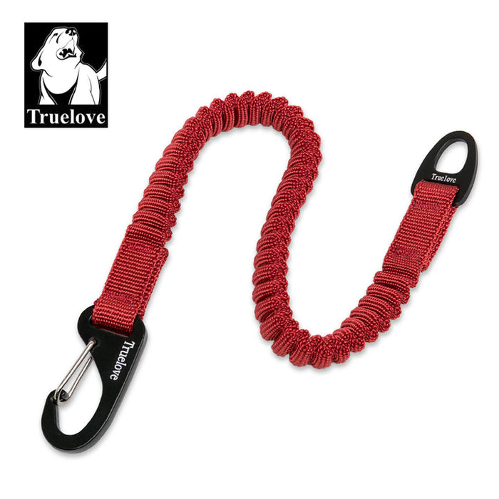 Truelove Leash Rope For Dog Collar Retractable Bungee Extension For Leash Red M