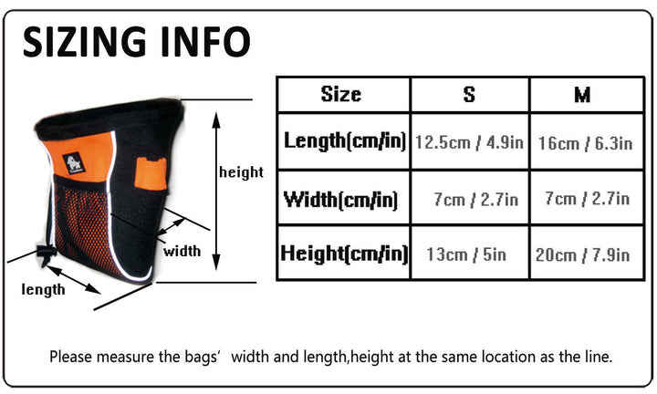 True Love Treat Training Pouch Belt Bag Orange M