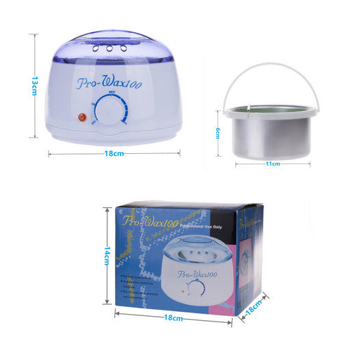 Wax Pot Wax Strips Warmer Heater Hair Removal Beauty Kit Pot Depilatory Paraffin Waxing Machine