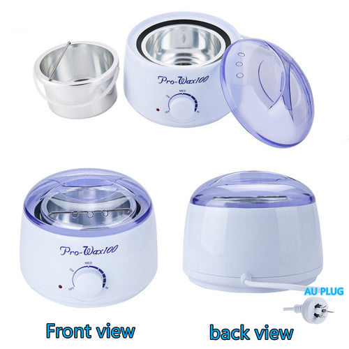 Wax Pot Wax Strips Warmer Heater Hair Removal Beauty Kit Pot Depilatory Paraffin Waxing Machine