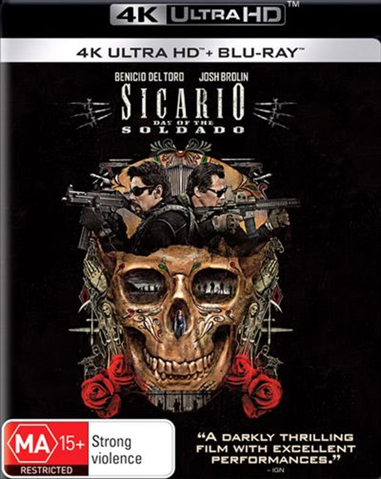 Sicario - Day Of The Soldado | Blu-ray + UHD UHD Used Very Good 4K UHD Blu-ray With Blu-Ray, Ultimate Ed, 4K Master