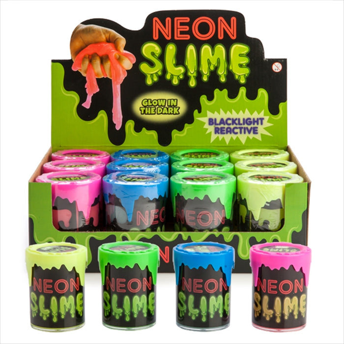 Glow In The Dark Neon Slime Novelty Gift Toys Kids Toy (Assorted colours sent at random)