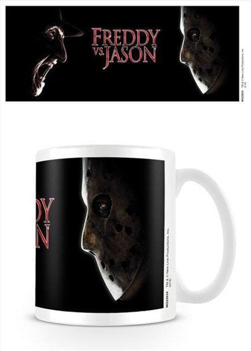 Freddy Vs Jason - Face Off Tea and Coffee Mug Home Office Best Gift  Tea Cup Novelty Gift