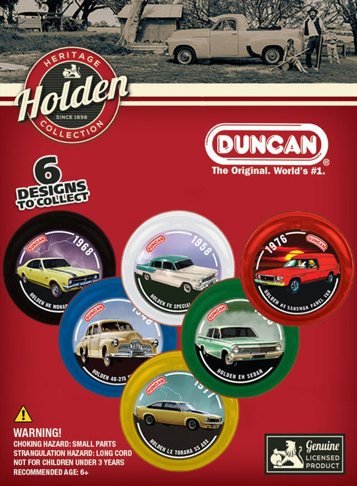 Yoyo Holden Duncan Officially Licenced Holden Heritage - (CHOSEN AT RANDOM)