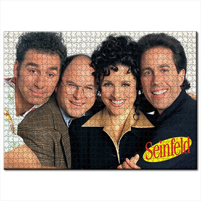 Seinfeld Group Puzzle 1000 Pieces Jigsaw Puzzle  Gift Box Packaging