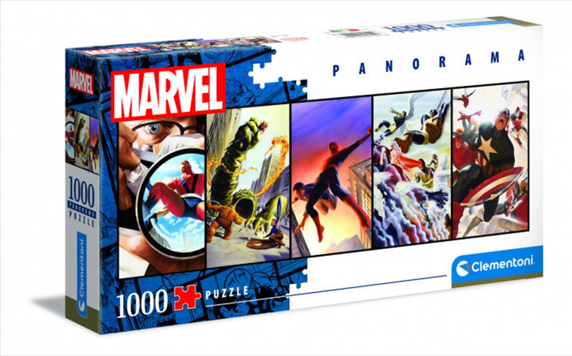 Clementoni Puzzle Marvel Panorama Puzzle 1,000 pieces Jigsaw Puzzle Kids Fun Adult Toy Gift 1000pc